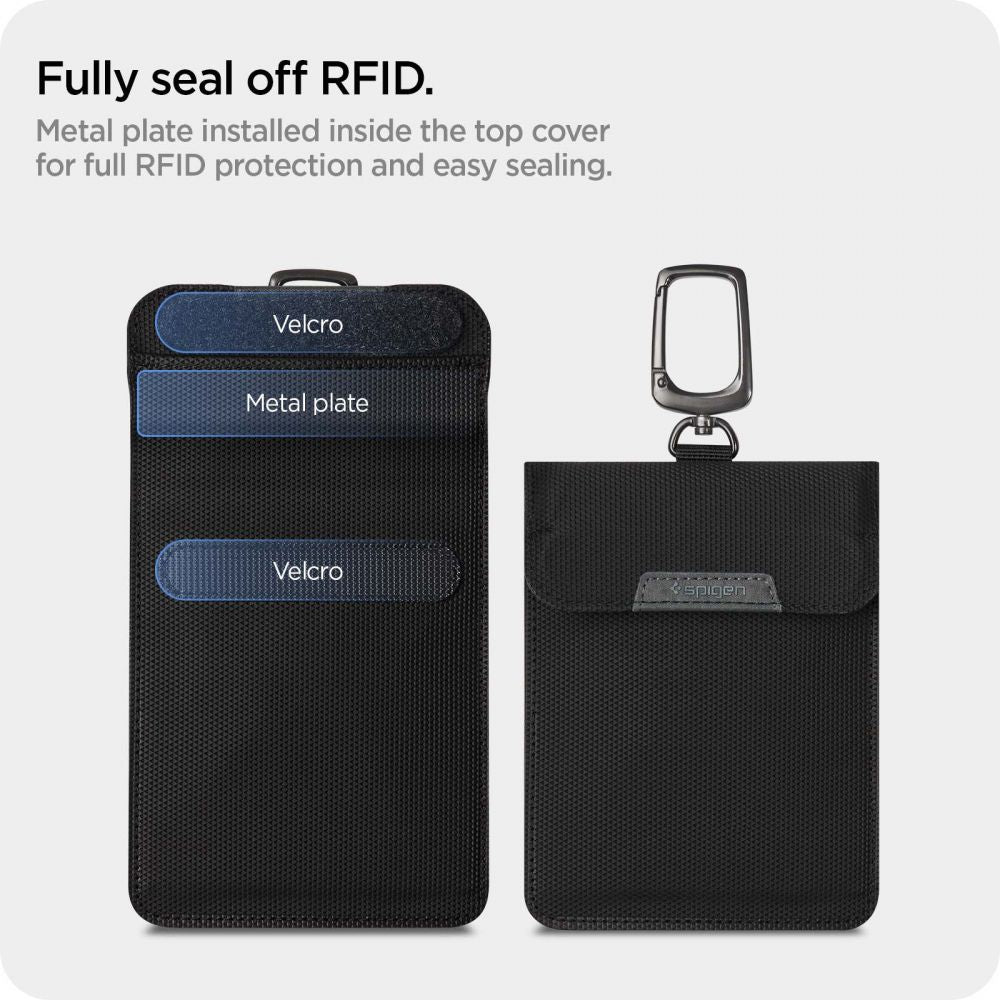 Spigen RFID dėklas Keyless raktams – juodas -- Cell phone cases and covers