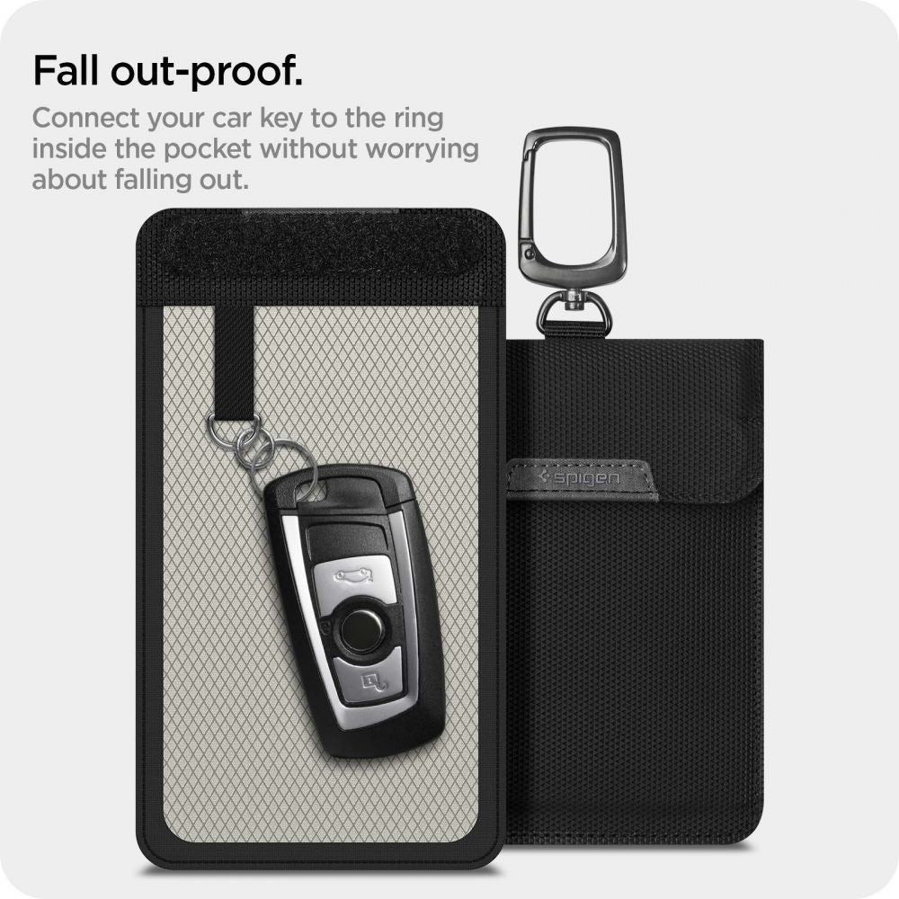 Spigen RFID dėklas Keyless raktams – juodas -- Cell phone cases and covers