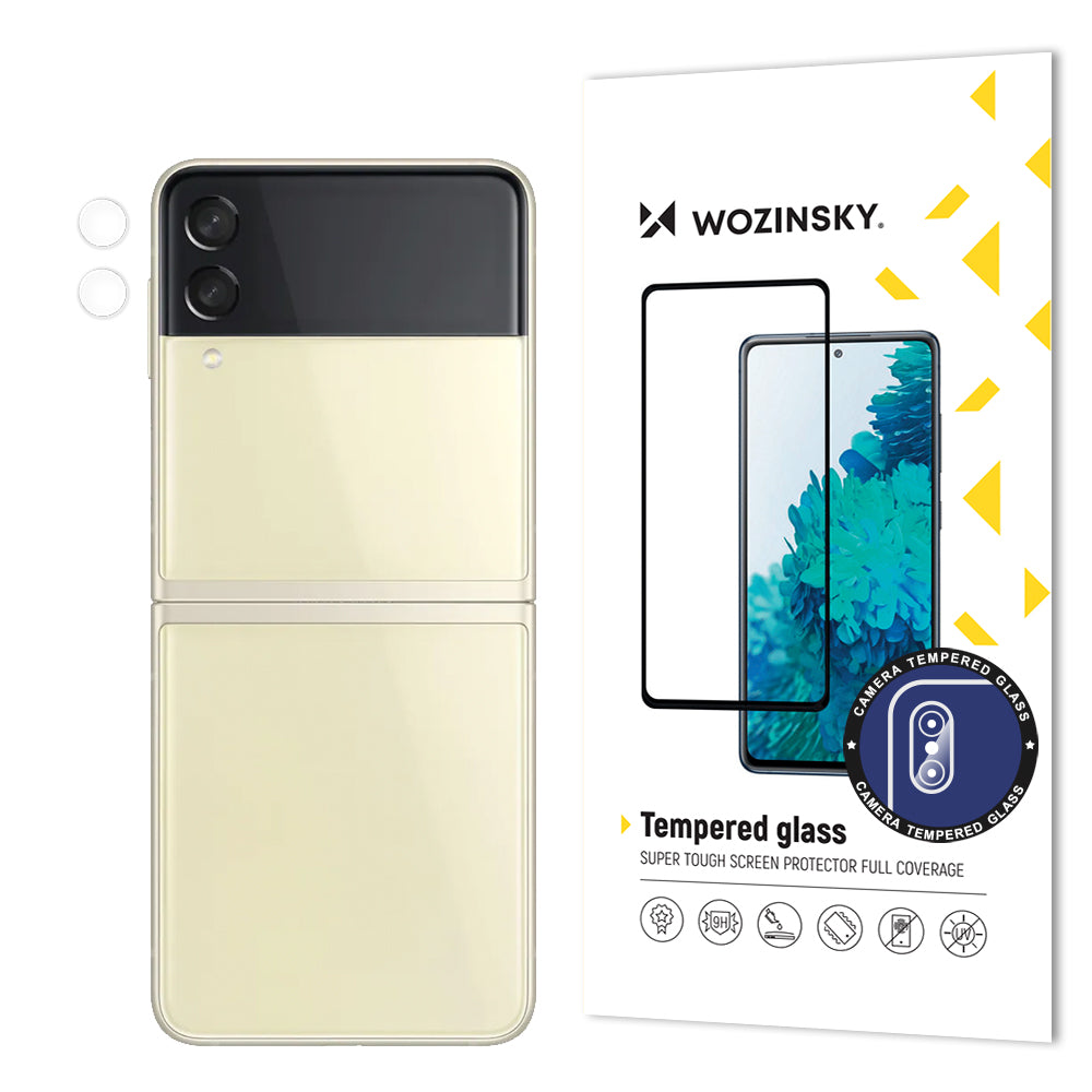 Wozinsky 9H kameros stiklas Samsung Galaxy Z Flip 3 -- Samsung Galaxy Z Flip 3