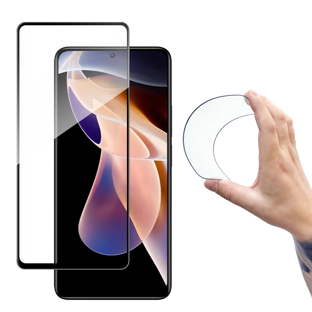 Wozinsky grūdintas stiklas su rėmeliu Xiaomi Redmi Note 11 Pro/Pro+ – skaidrus -- Xiaomi Redmi Note 11 Pro