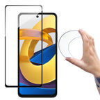 Wozinsky Full Cover Flexi stiklas Poco M4 Pro 5G -- Xiaomi Poco M4 Pro