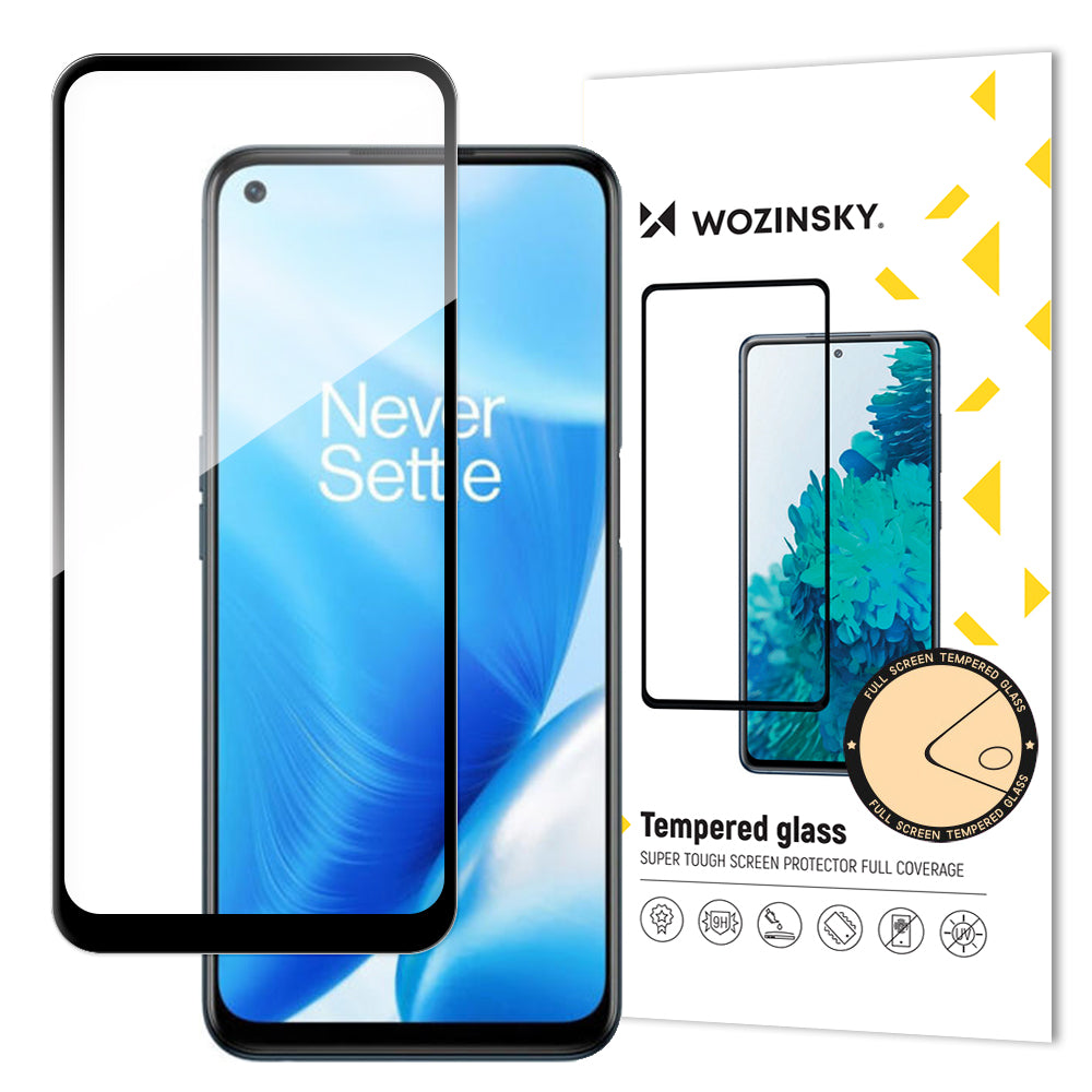 Wozinsky grūdintas stiklas OnePlus Nord N200 5G – juodas -- OnePlus Nord N200