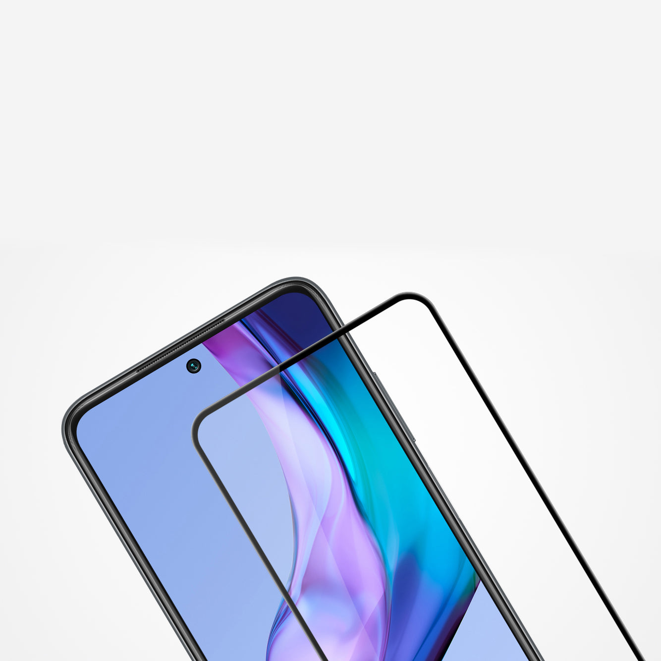 Nillkin CP+PRO grūdintas stiklas Xiaomi Redmi 10 – juodas -- Xiaomi Redmi 10