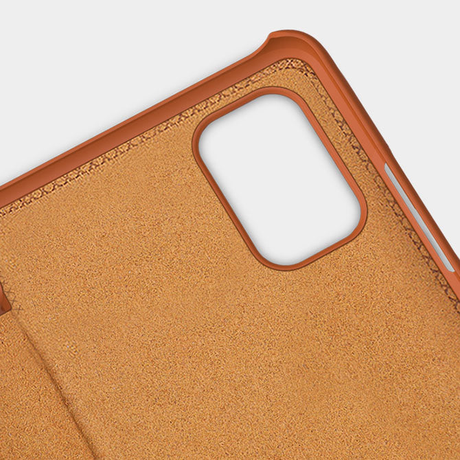 Nillkin Qin dėklas Redmi Note 11T/11S/Poco M4 Pro – juodas -- Xiaomi Poco M4 Pro