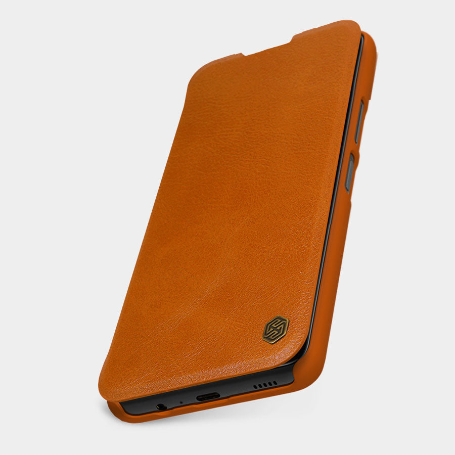 Nillkin Qin dėklas Redmi Note 11T/11S/Poco M4 Pro – juodas -- Xiaomi Poco M4 Pro
