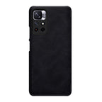 Nillkin Qin dėklas Redmi Note 11T/11S/Poco M4 Pro – juodas -- Xiaomi Poco M4 Pro