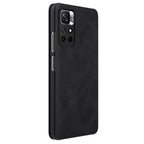 Nillkin Qin dėklas Redmi Note 11T/11S/Poco M4 Pro – juodas -- Xiaomi Poco M4 Pro