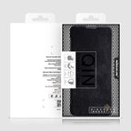 Nillkin Qin atverčiamas dėklas Redmi Note 11 Pro+ – juodas -- Xiaomi Mi 11i HyperCharge