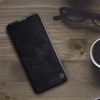 Nillkin Qin dėklas Redmi Note 11 Pro+ / Mi11i – rudas -- Xiaomi Mi 11i HyperCharge
