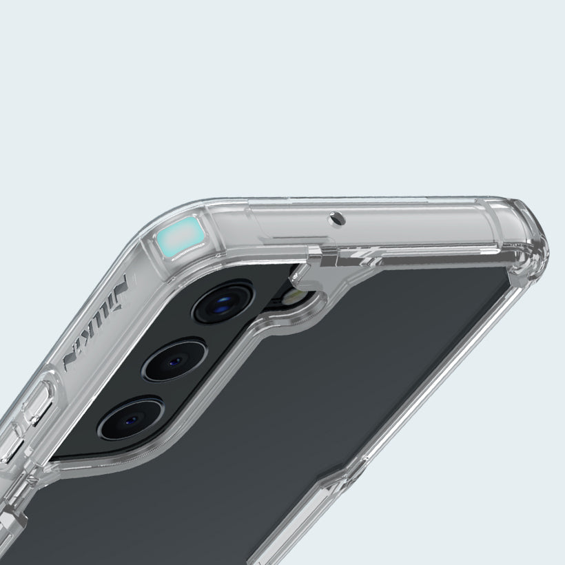 Nillkin Nature Pro dėklas Samsung Galaxy S22+ – baltas -- Samsung Galaxy S22+