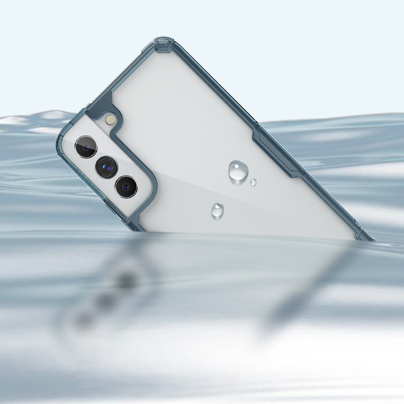 Nillkin Nature Pro dėklas Samsung Galaxy S22+ – baltas -- Samsung Galaxy S22+