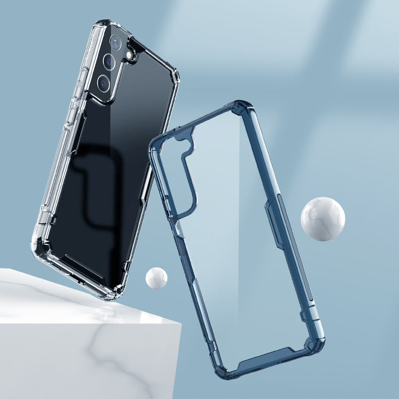 Nillkin Nature Pro dėklas Samsung Galaxy S22+ – baltas -- Samsung Galaxy S22+