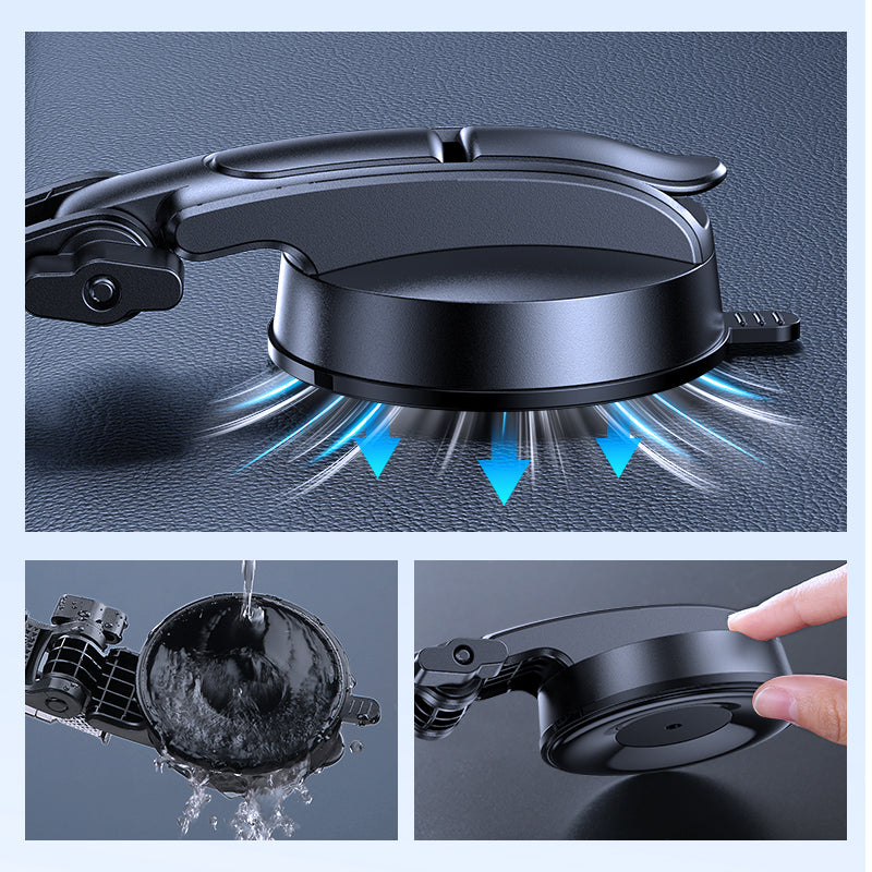 Joyroom mechaninis automobilinis laikiklis prietaisų skydeliui, juodas (JR-ZS283)