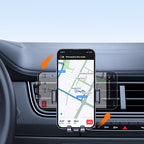 Joyroom mechaninis automobilio laikiklis oro angai juodas (JR-ZS283) -- Cell phone holders