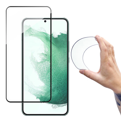 Wozinsky Full Cover Flexi stiklas Galaxy S22 – skaidrus