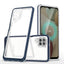 Skaidrus dėklas Samsung Galaxy A22 4G – mėlynas -- Samsung Galaxy A22
