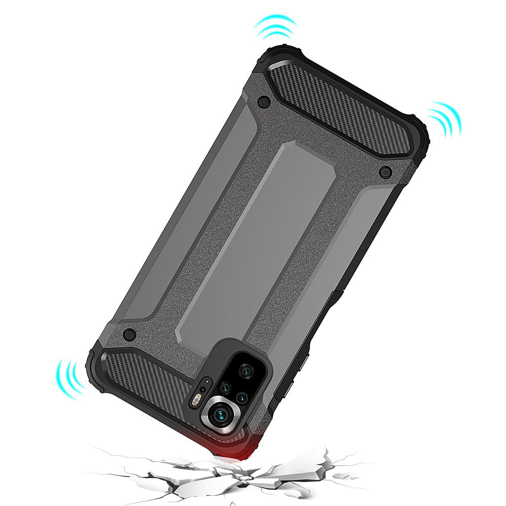 Hybrid Armor dėklas Xiaomi Redmi Note 11T/11S/Poco M4 Pro – mėlynas -- Xiaomi Poco M4 Pro