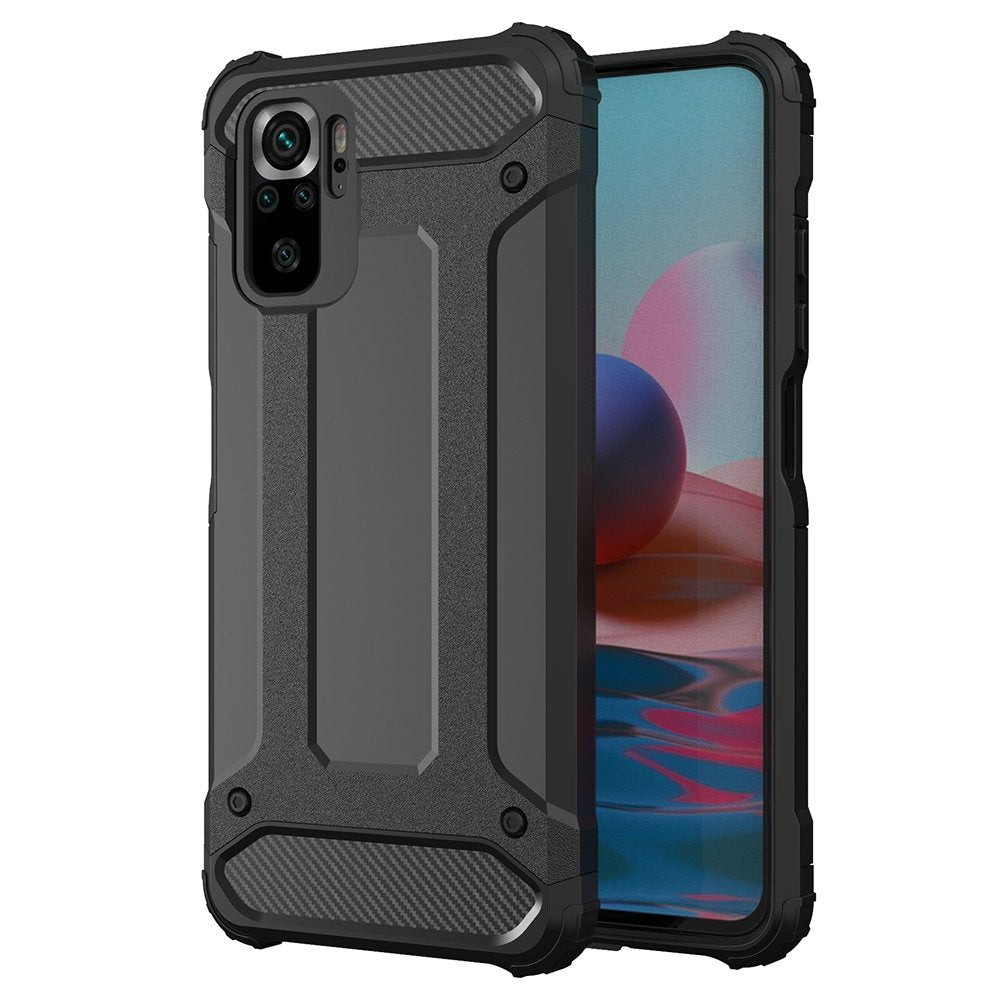 Hybrid Armor šarvuotas dėklas Redmi Note 11 Pro+ 5G – juodas -- Xiaomi Mi 11i HyperCharge