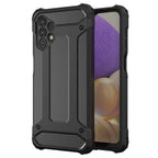 Hybrid Armor dėklas Samsung Galaxy A73 – juodas -- Samsung Galaxy A73