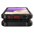 Hybrid Armor dėklas Samsung Galaxy A73 – juodas -- Samsung Galaxy A73