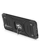 Wozinsky Ring Armor dėklas Galaxy S22/S22+ – rožinis -- Samsung Galaxy S22+