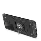 Wozinsky Ring Armor dėklas Galaxy S22 Ultra – mėlynas -- Samsung Galaxy S22 Ultra