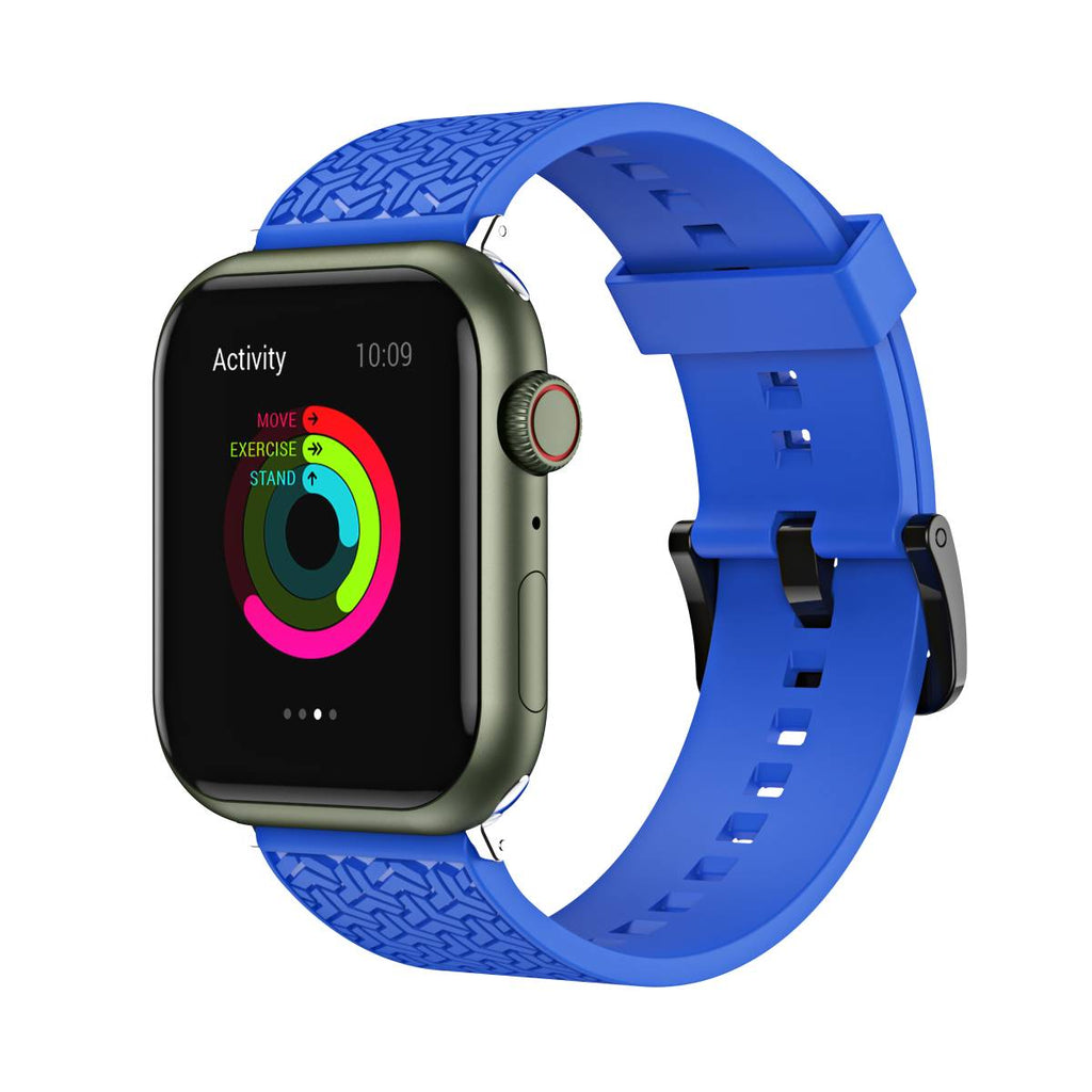 Watch Strap Y Watchband apyrankė Apple Watch 38 / 40 / 41 mm - mėlyna -- Apple Watch