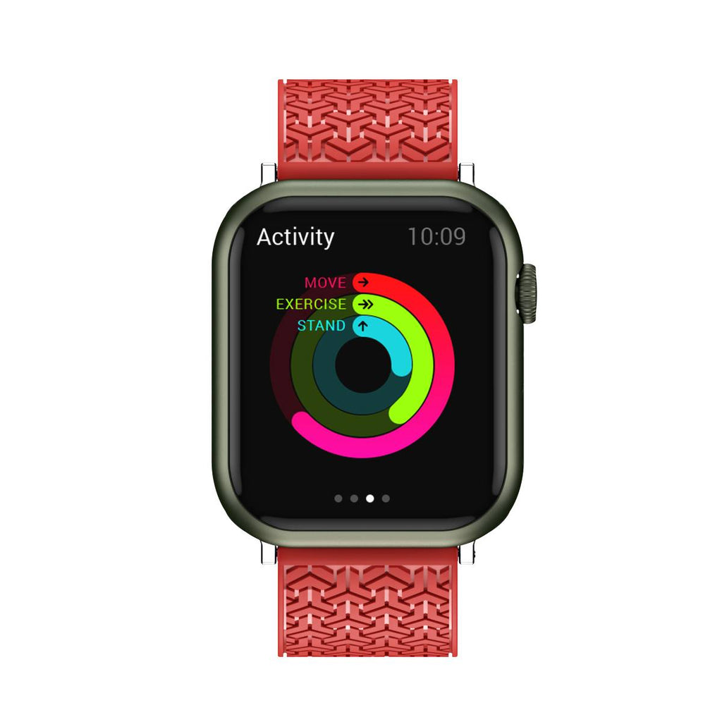 Watch Strap Y apyrankė Apple Watch 42 / 44 / 45 mm - raudona -- Apple Watch