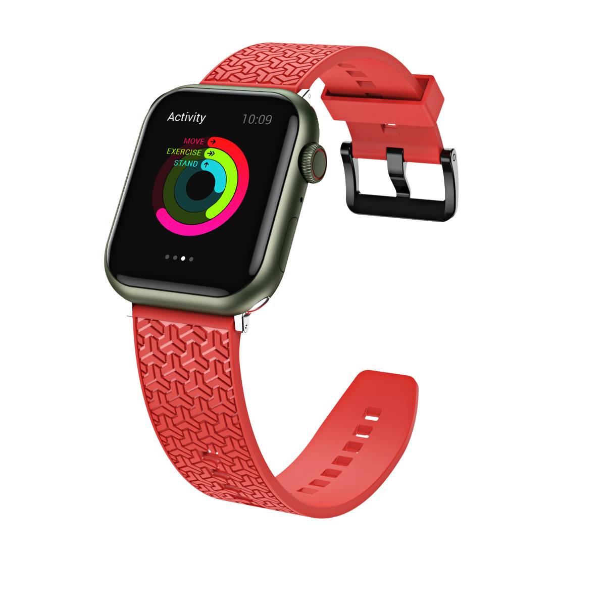 Watch Strap Y apyrankė Apple Watch 42 / 44 / 45 mm - raudona -- Apple Watch