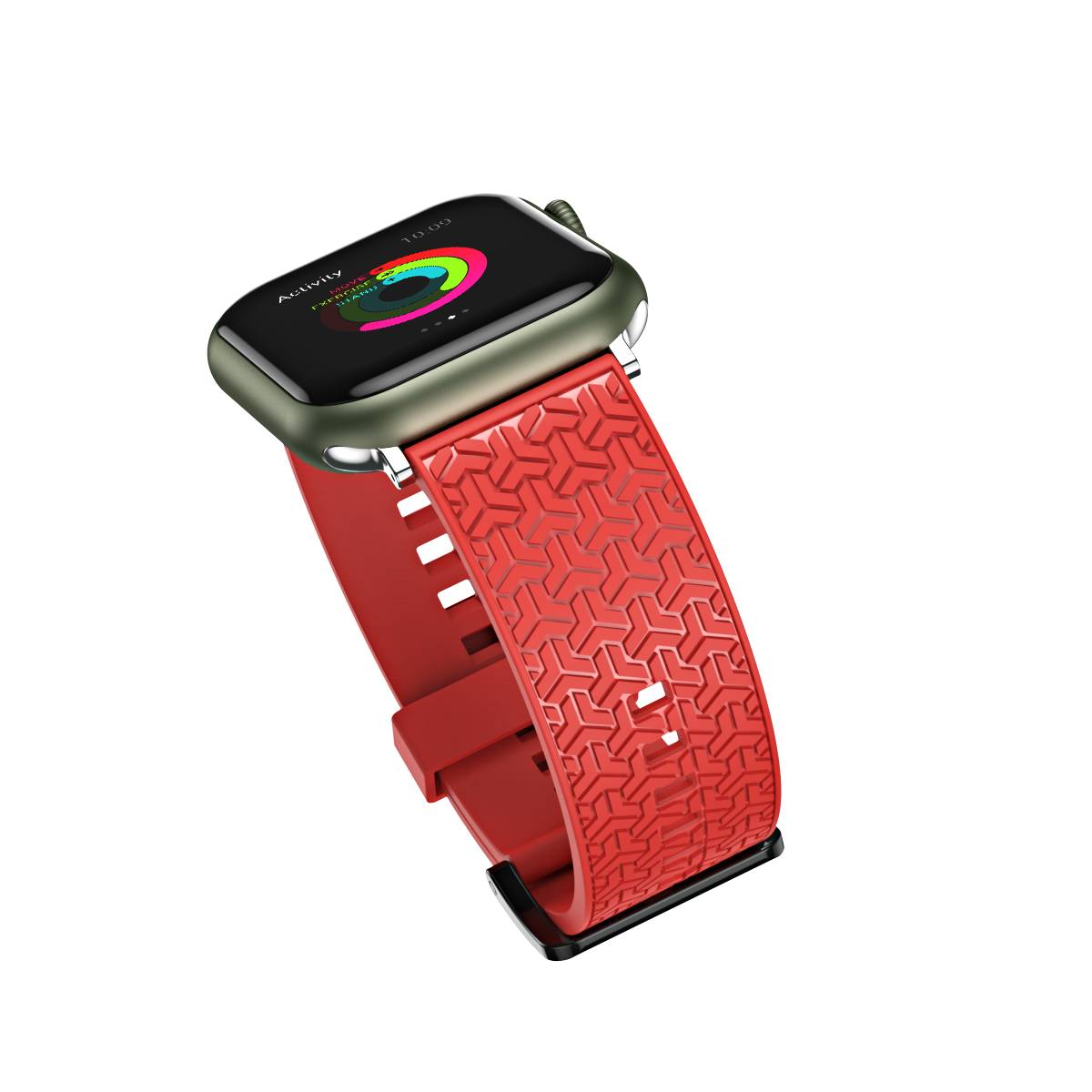Watch Strap Y apyrankė Apple Watch 42 / 44 / 45 mm - raudona -- Apple Watch