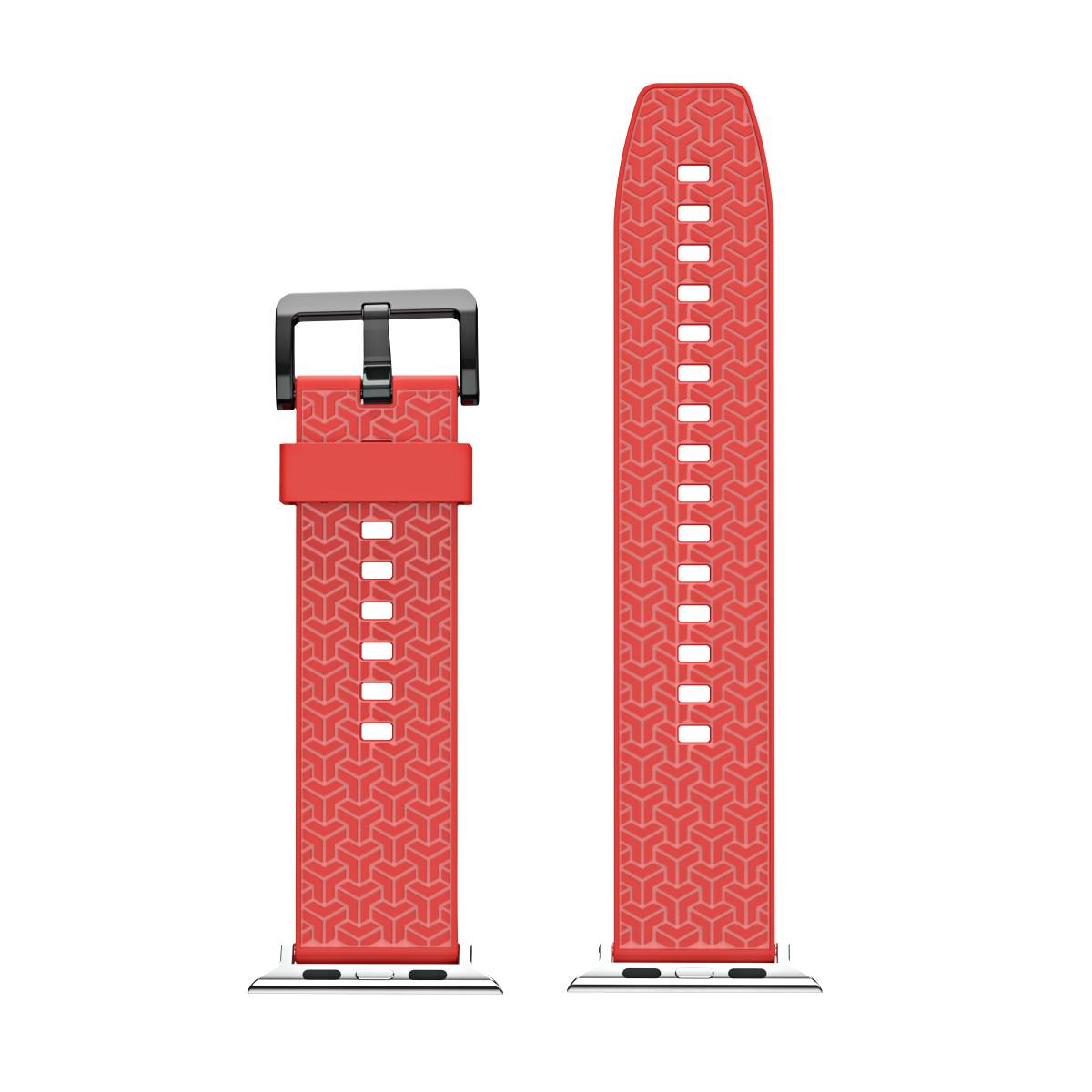 Watch Strap Y apyrankė Apple Watch 42 / 44 / 45 mm - raudona -- Apple Watch