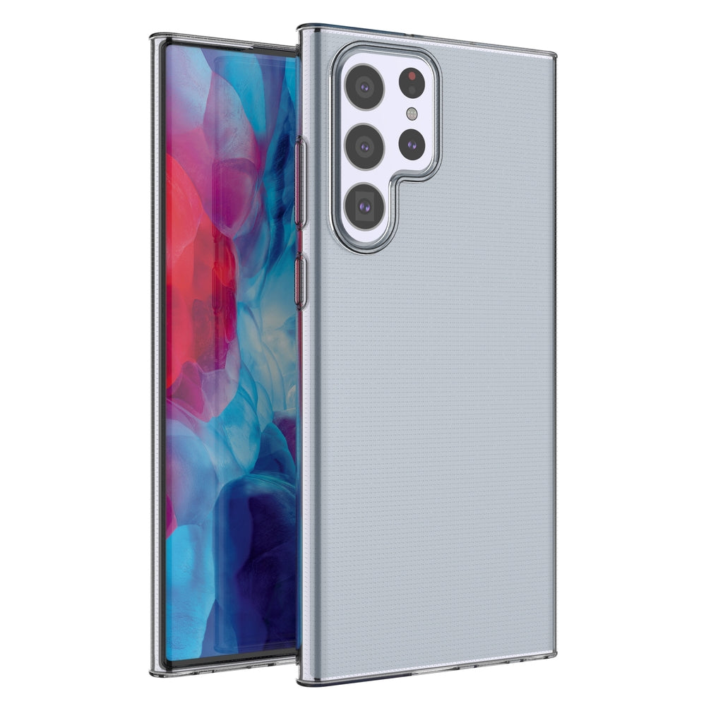 Skaidrus TPU dėklas Samsung Galaxy S22 Ultra 0,5 mm -- Samsung Galaxy S22 Ultra Pirmasis paveikslėlis