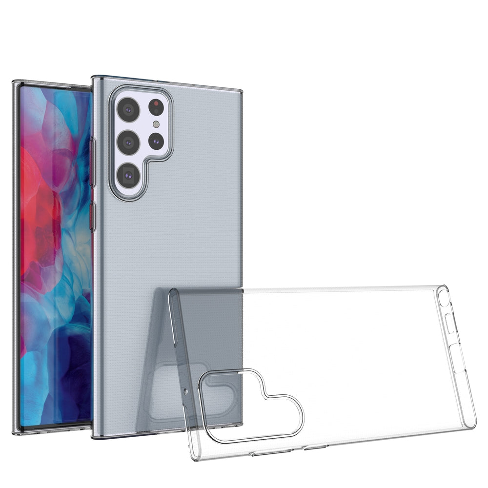 Skaidrus TPU dėklas Samsung Galaxy S22 Ultra 0,5 mm Antrasis paveikslėlis