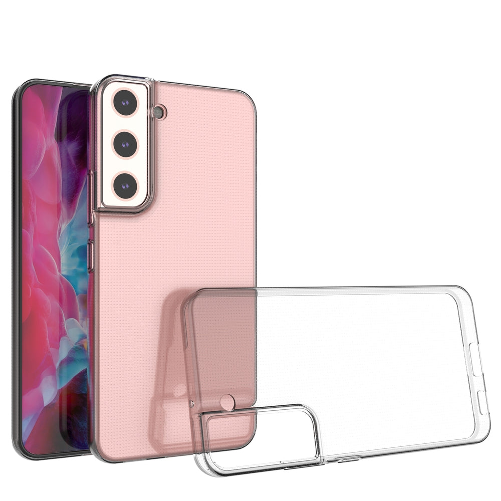 Ultra Clear 0.5 mm gelinis dėklas Samsung Galaxy S22 – skaidrus -- Samsung Galaxy S22