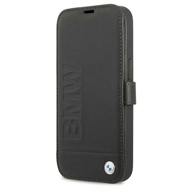 BMW Signature odinis dėklas iPhone 13 mini – juodas