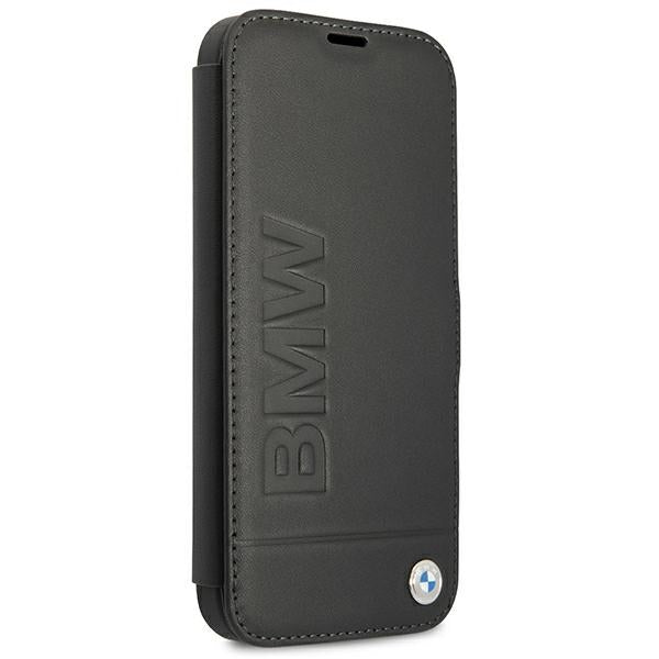 BMW Signature odinis dėklas iPhone 13 mini – juodas
