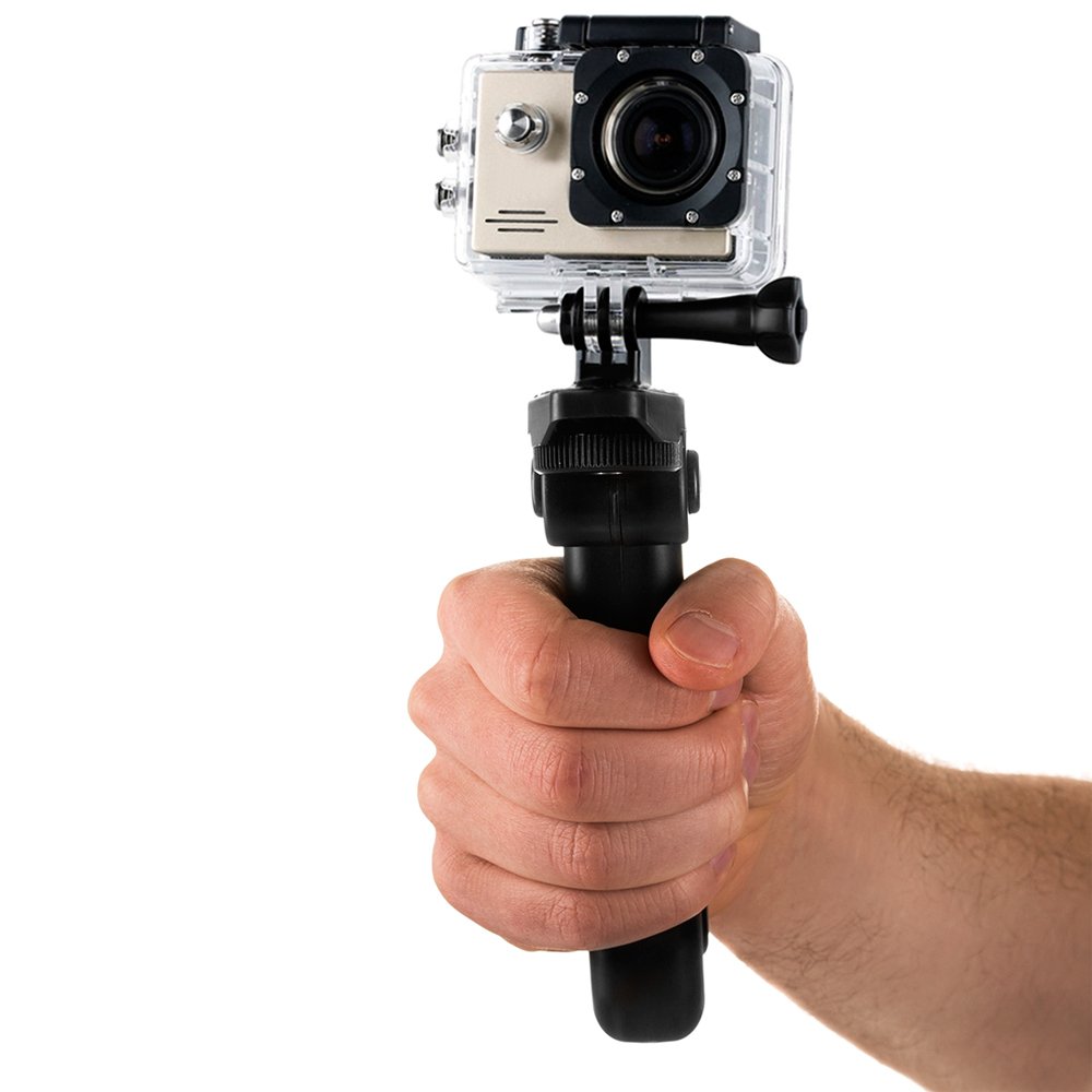 Laikiklis su mini trikojiu GoPro SJCAM veiklos kameroms juodas -- Cycling Accessories