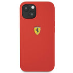 Ferrari silikoninis dėklas iPhone 13 mini – raudonas