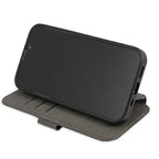 Guess 4G Stripe dėklas-knygutė iPhone 13 mini – pilkas