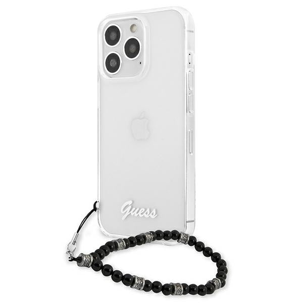 Guess skaidrus dėklas iPhone 13/13 Pro – Pearl