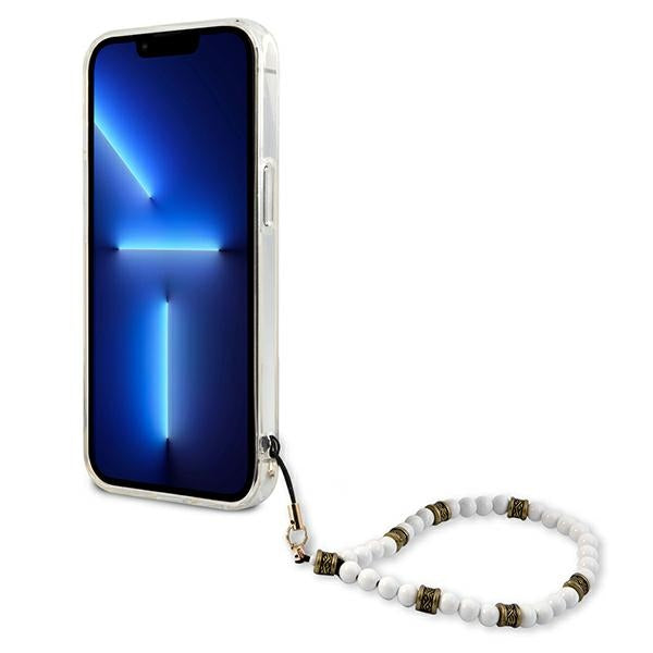 Guess skaidrus dėklas iPhone 13/13 Pro – Pearl