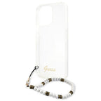 Guess skaidrus dėklas iPhone 13/13 Pro – Pearl