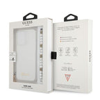 Guess skaidrus dėklas iPhone 13/13 Pro – Pearl