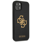 Guess silikoninis dėklas iPhone 13 mini – juodas
