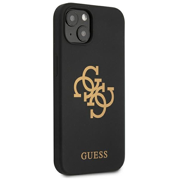Guess silikoninis dėklas iPhone 13 mini – juodas