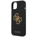 Guess silikoninis dėklas iPhone 13 mini – juodas