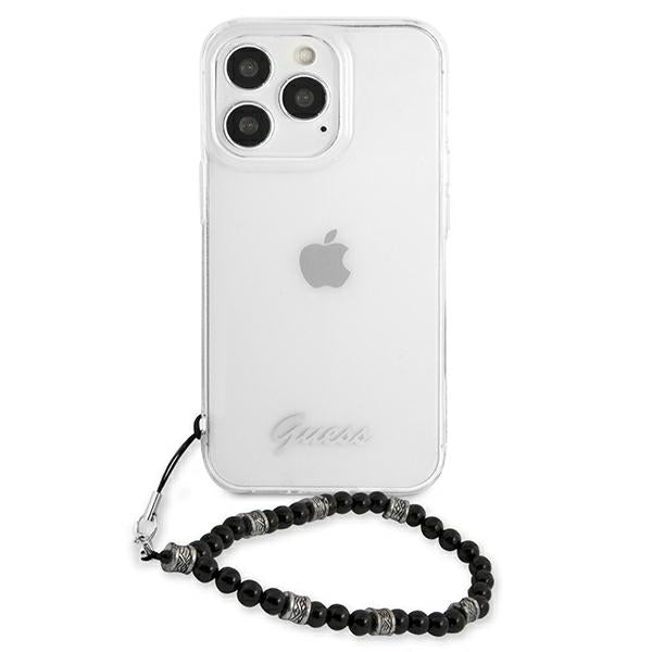 Guess skaidrus dėklas iPhone 13 Pro Max – Pearl