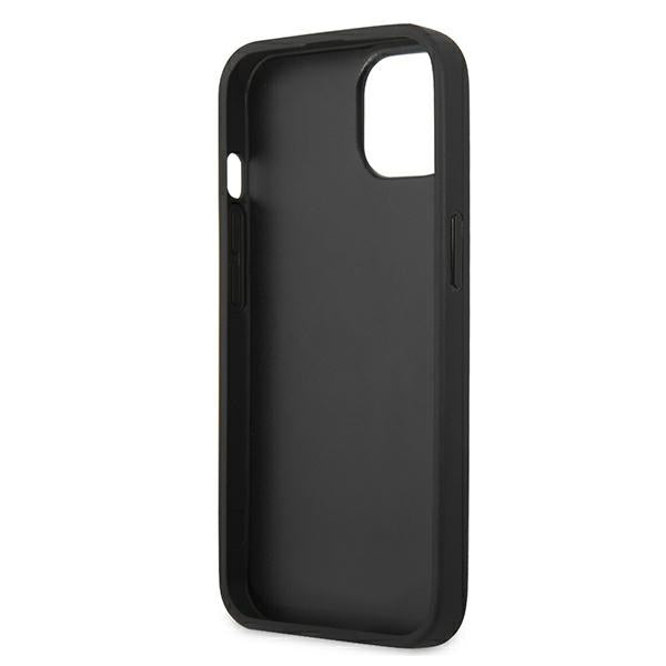 Karl Lagerfeld Saffiano dėklas iPhone 13 mini – juodas