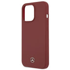 Mercedes-Benz silikoninis dėklas iPhone 13/13 Pro – raudonas