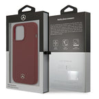 Mercedes-Benz silikoninis dėklas iPhone 13/13 Pro – raudonas